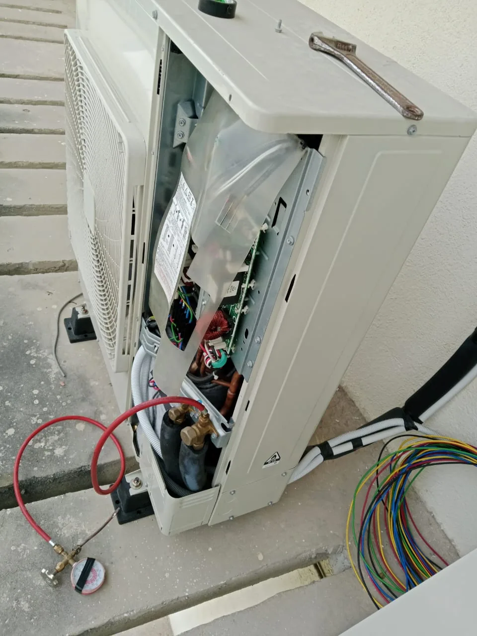 Lam Soon split condenser commissioning