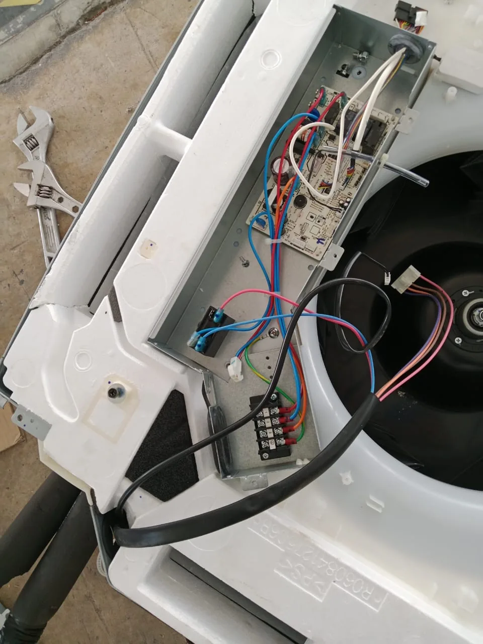 Lam Soon wall split wiring