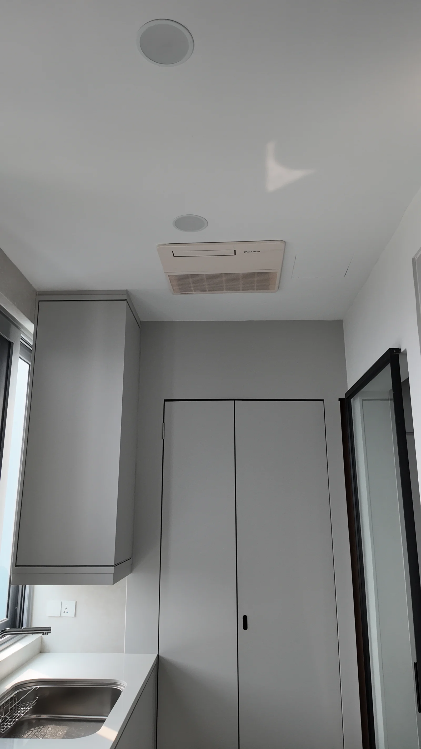 The View Serai Saujana ceiling cassette in kitchen