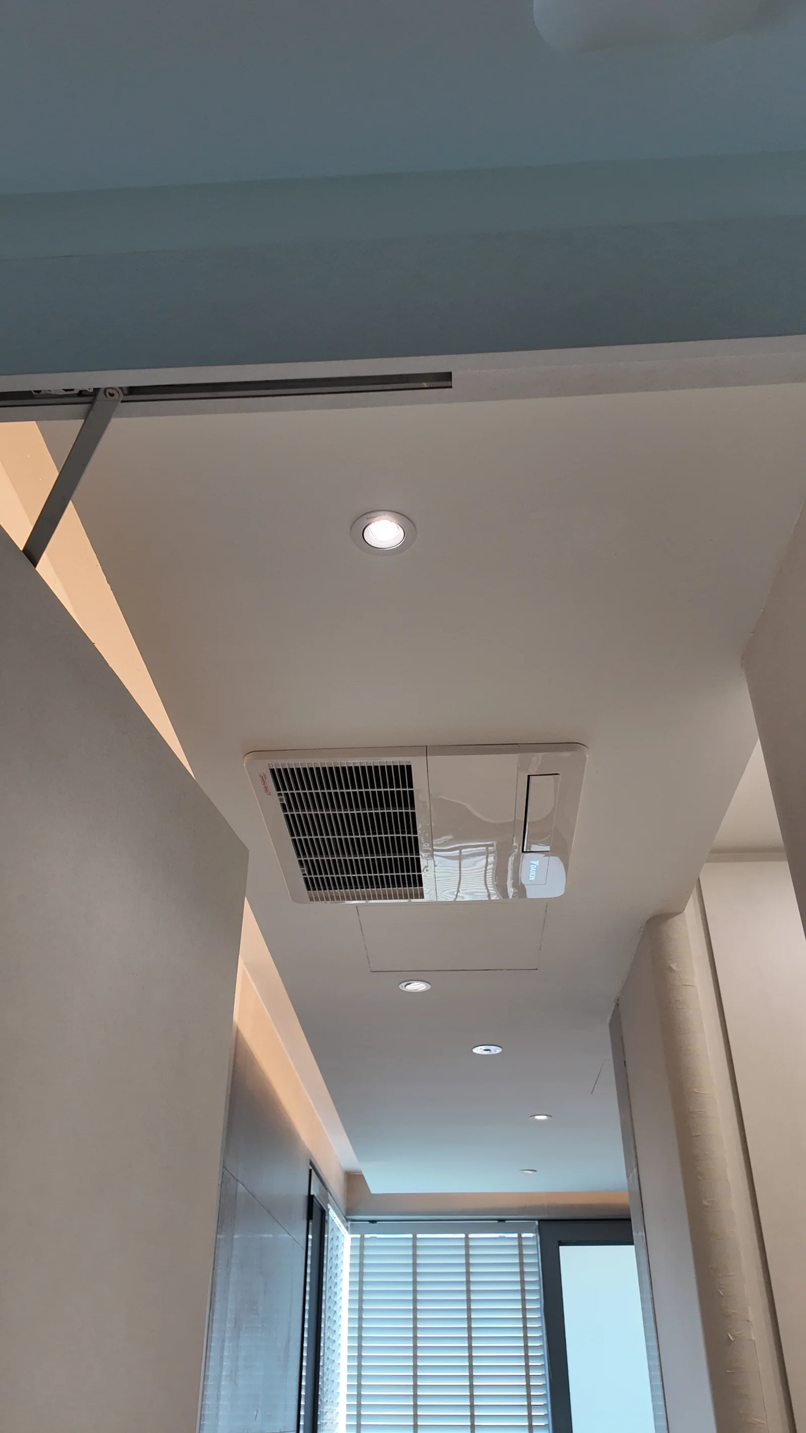 The View Serai Saujana slim ducted unit in hallway